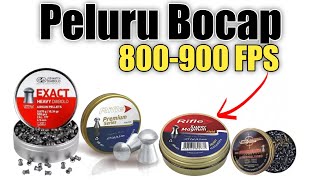 7 Peluru Terbaik untuk PCP Bocap 800-900 FPS