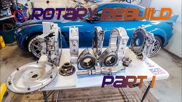 ROTARY REBUILD PART 1- Pulling the motor and inspecting!