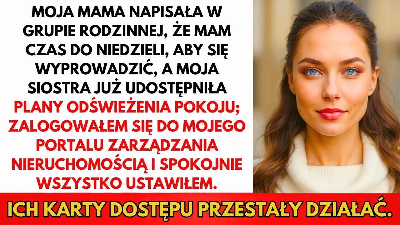 Rodzice Powiedzieli 'Pakuj Się' — Nie Wiedząc, Że Budynek Jest Mój