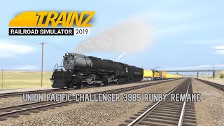 TRS19 Runby: Union Pacific Challenger 3985 Remake