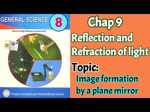 Class 8 Science Chapter 9 | Image Formation by a Plane Mirror | SNC Book