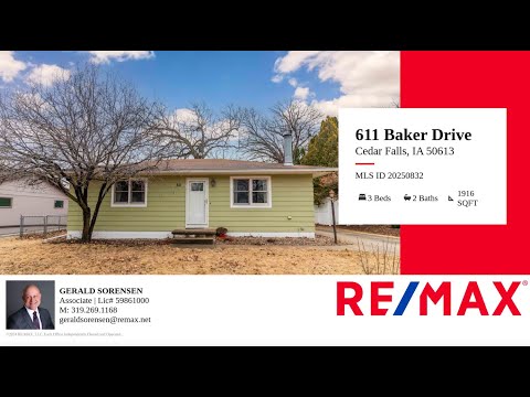 611 Baker Street, Cedar Falls, IA home video tour