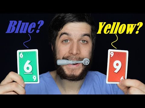 ASMR Eye Exam With Color Blind Test Role Play