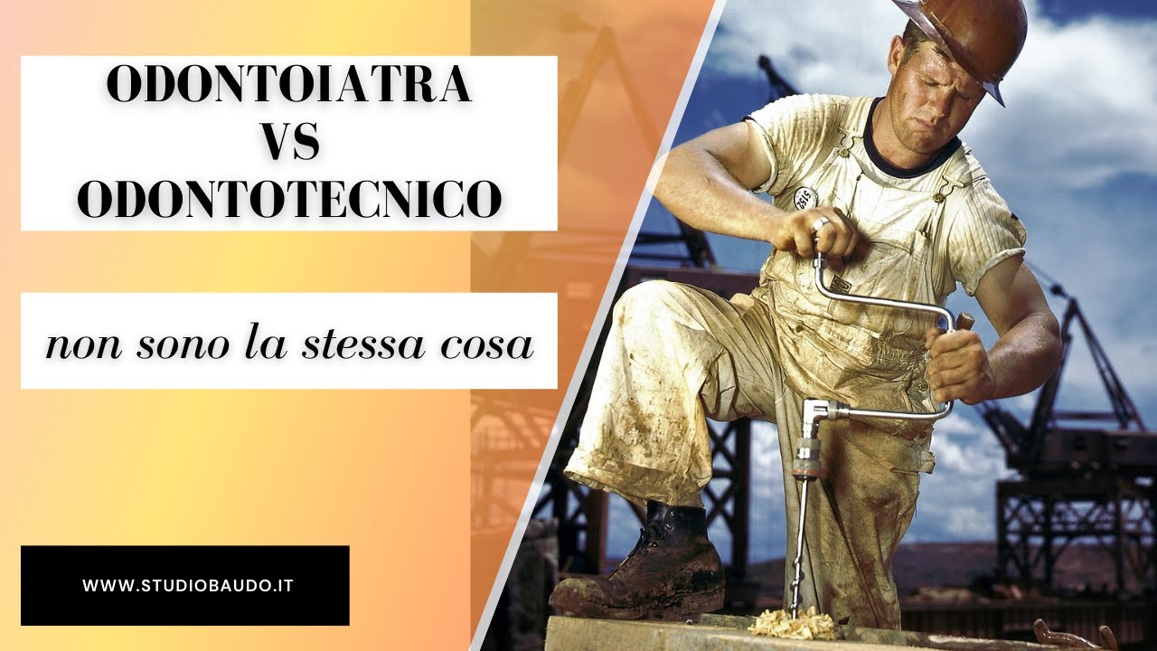 ODONTOTECNICO vs. ODONTOIATRA (le differenze)