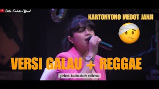 KARTONYONO MEDOT JANJI - DENNY CAKNAN LIVE COVER DELLA FIRDATIA (LIRIK) (VERSI GALAU   REGGAE)