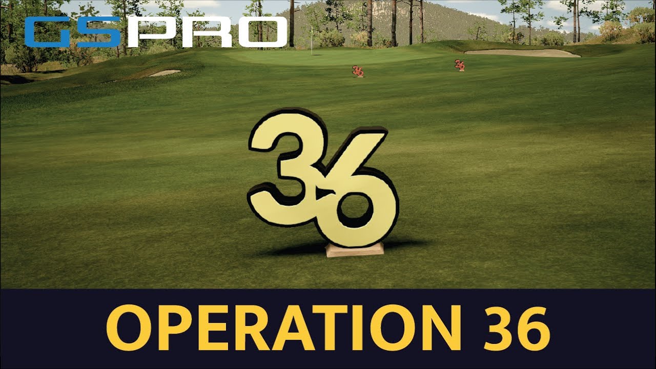 The BEST New Feature on GSPro!!! Operation 36 YouTube