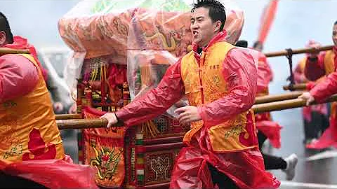 闽南习俗 泉州南安石井 游神巡境 2023 - 天天要闻