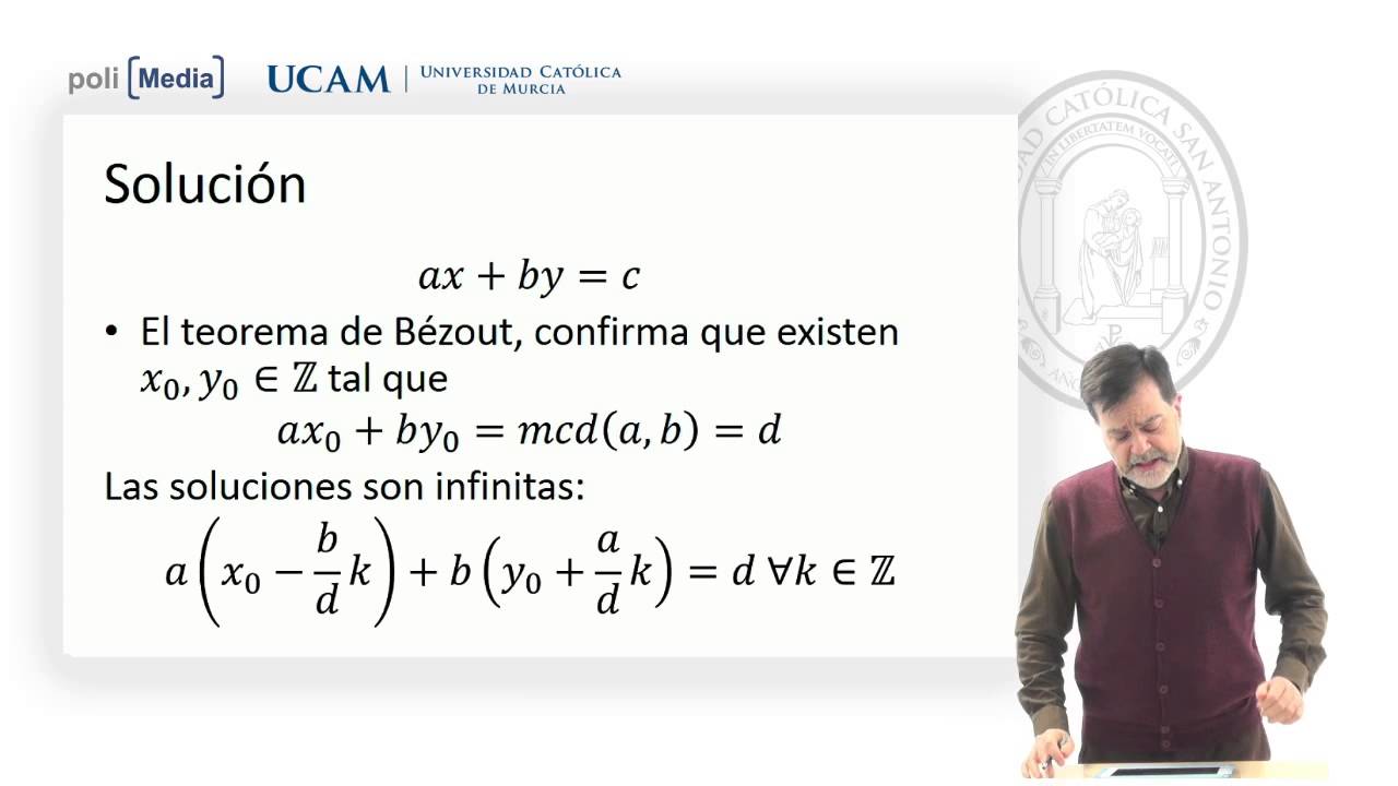 Matemática Discreta - Ecuación Diofántica de 2 Variables - Jesús Soto - YouTube