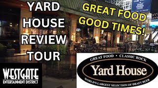 HUGE Draft BEER Selection - Yard House Restaurant & Bar West Gate District Glendale Arizona & MENU