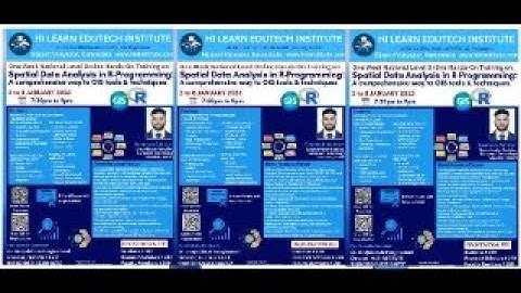 DAY 5 Spatial Data Analysis in R-Programming: A comprehensive way to GIS tools & techniques