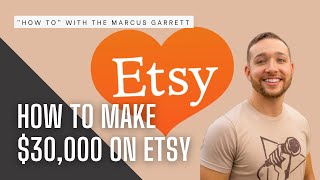 How To Make $30,000 in Passive Income Selling Digital Products On Etsy | Etsy Print on Demand Review