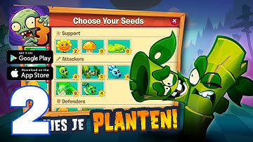 Plants vs  Zombies 3 Gameplay Walkthrough - Part 2 (iOS, Android)