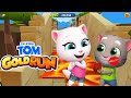 Talking tom gold  run Говорящий Том бег за золотом Мумия Том vs Полицейский Том vs Пожарный Том