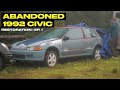 Restoring an Abandoned 1992 Honda Civic EG6 | EP. 1 - The Teardown!