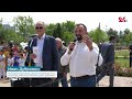 Памятник букве Ы появился в Бишкеке