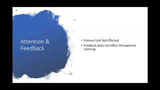 PEP 360 Perceptual Learning