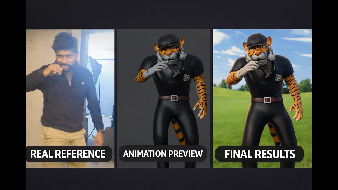 Reference vs Animation Preview vs Final Result 🔥| Animaster Studio ...