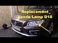 Replacing D1S Xenon Bulb on Volvo XC70.