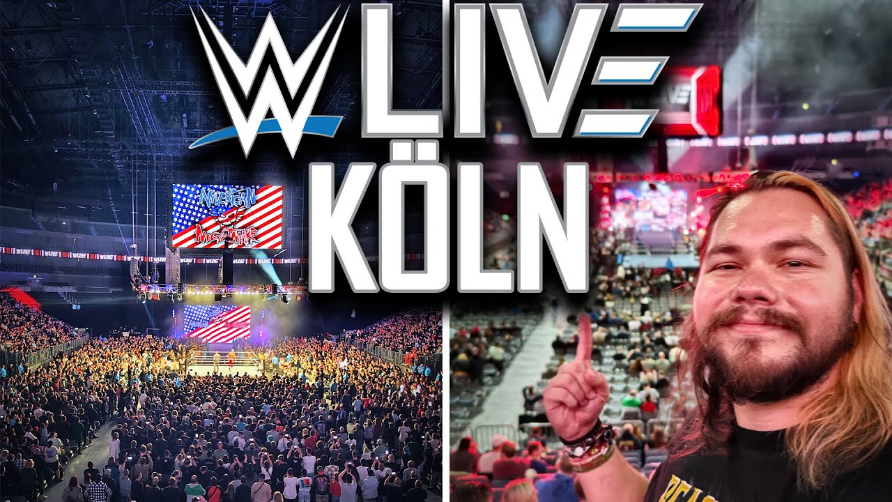 WWE Live Köln Vlog 2023 - ​ALLE MATCHES UND ENTRANCES | Lanxess Arena Köln