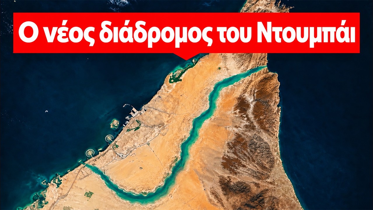 Πώς το Ντουμπάι Σχεδιάζει να Παρακάμψει τα Στενά του Ορμούζ – Video