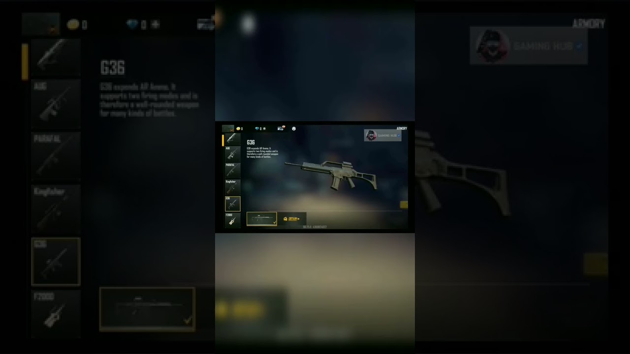 OB33 UPDATE NEW UPCOMING GUN G36|