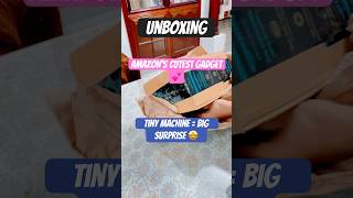 Unboxing the CUTEST Mini Sewing Machine Ever! #shorts #sewing #householditems