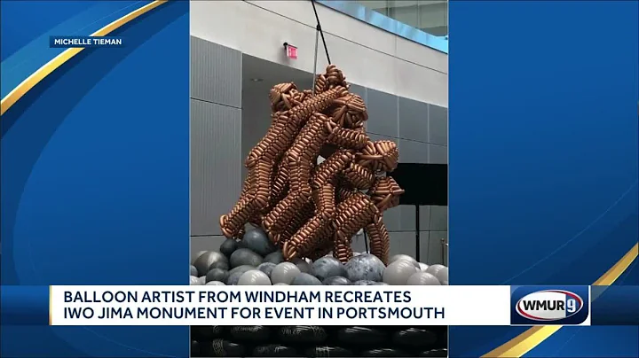 Balloon artist from Windham recreates Iwo Jima monument for Portsmouth event