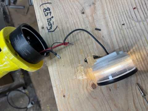 Navigation lights. Getting started.