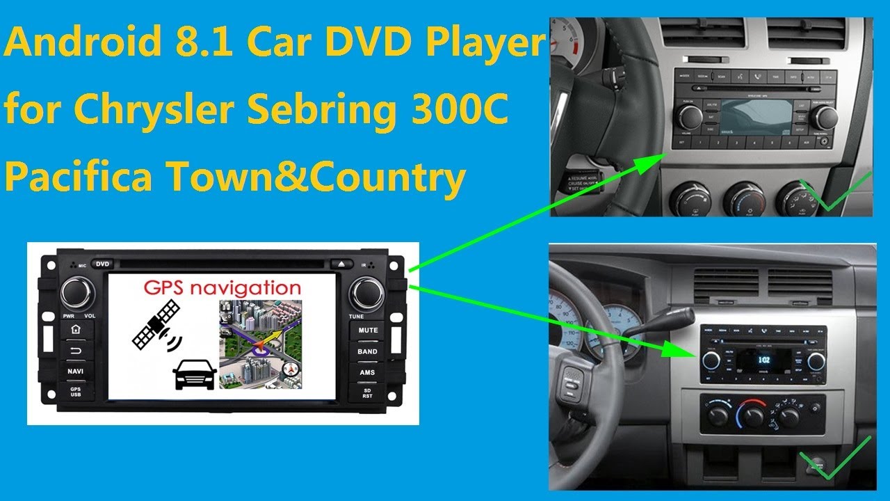 Android 8.1 Car Stereo for Chrysler Sebring 300C Aspen