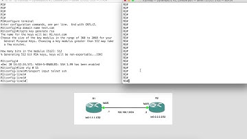 how to configure ssh on cisco router