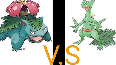 Who is better venusaur or Sceptile?