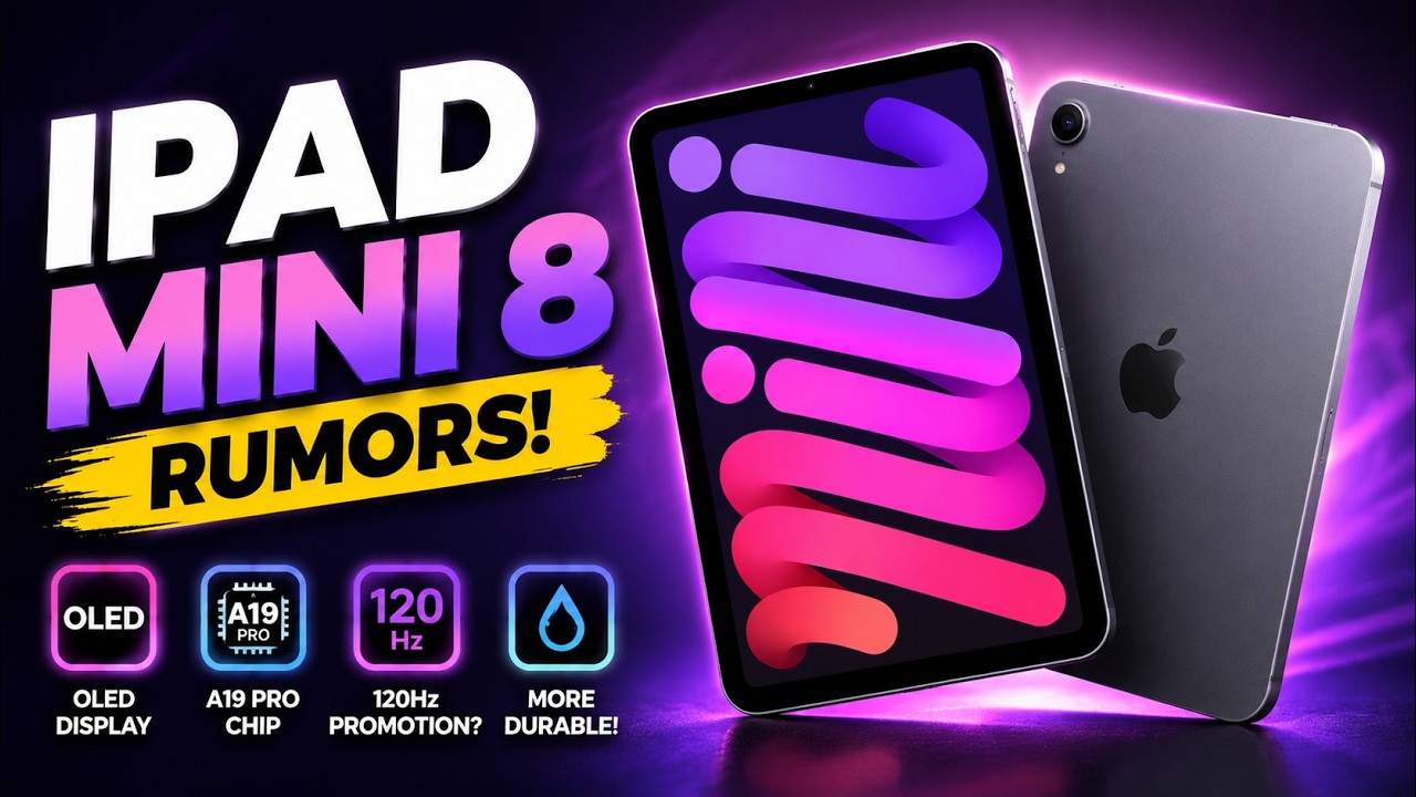 iPad mini 8 Rumors: Is This Finally the Perfect Portable iPad?