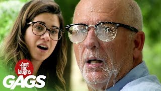 Baby Vomits on Dad's Face