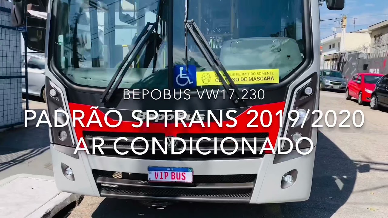 BEPO BUS padrão SPTRANS 2019/2020 R$345.000,00 Vip Bus