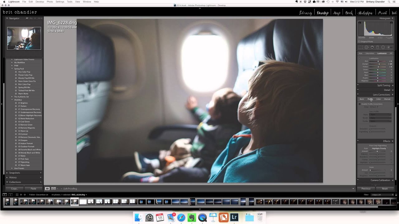 Tutorial Removing Chromatic Aberration in Lightroom YouTube