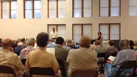 Soprano Mary Hubbell singing Pie Jesu from the Fau...