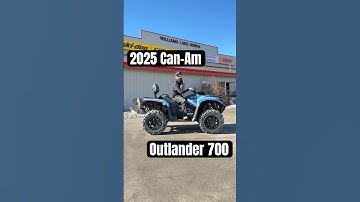 2025 Can-Am Outlander 700 Sound Test / What Do YOU Ride?!? #canam