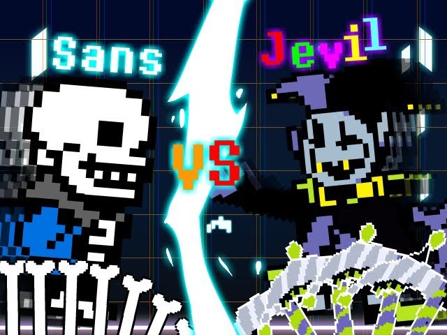 Versus Match unlimit): Jevil Vs Sans (Deltarune) Vs (Undertale)