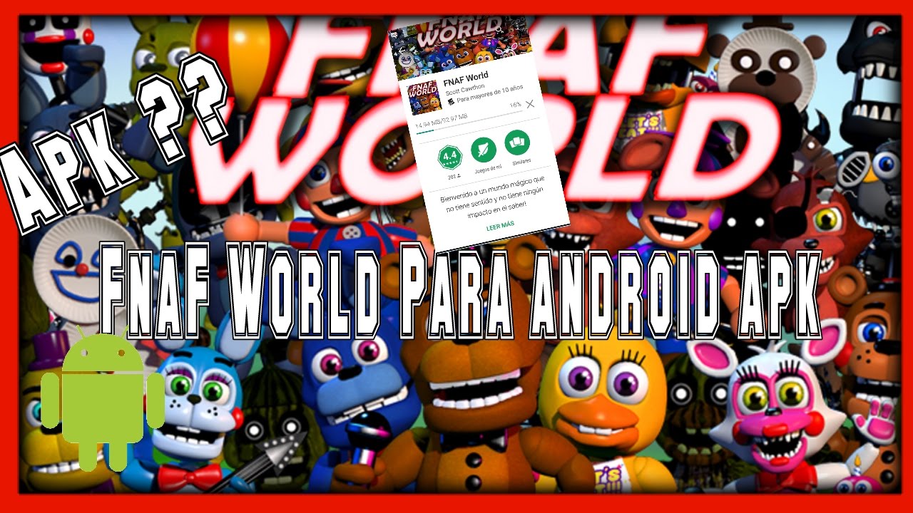 fnaf world demo apk