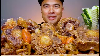 THE BEST OXTAIL STEW | BUNTOT NG TORO | RABO DEL TORO | ENGLISH SUBTITLE | MUKBANG ASMR | ALFIE EATS