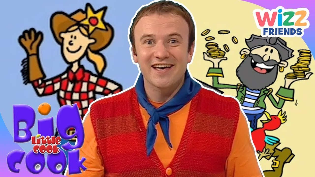 Big Cook Little Cook | Recipes for Pirates and Cowboys | Food Fun | Wizz Friends