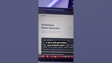 The AI tool to start your business website 🤖💥