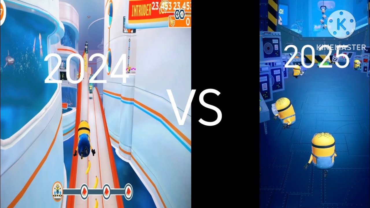 minions rush 2024 vs 2025