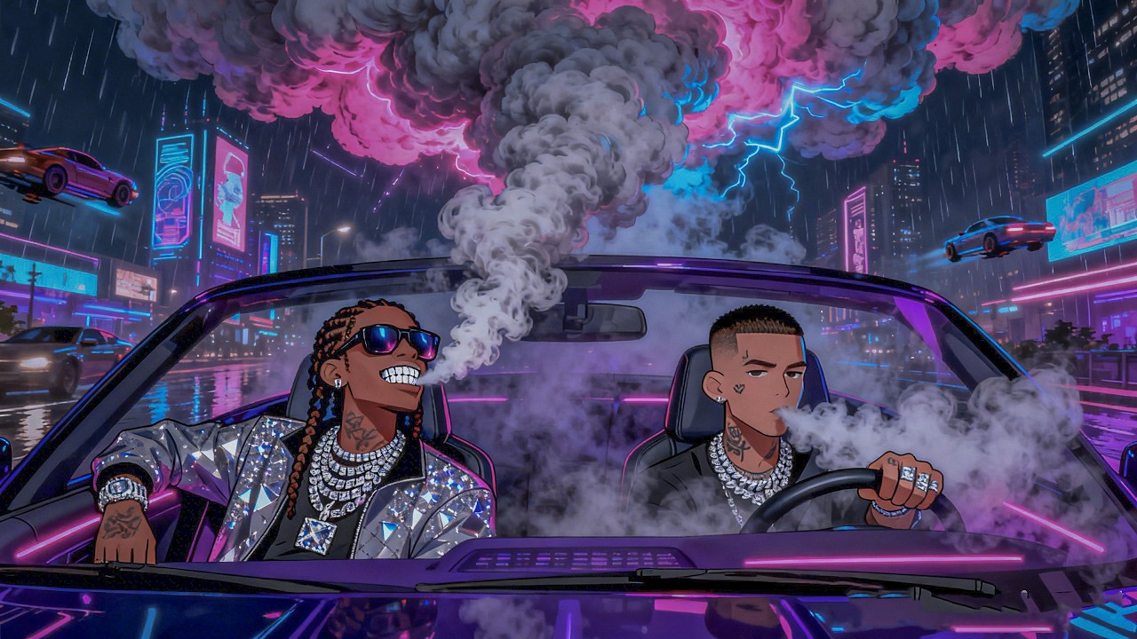 Floating Under Moonlight