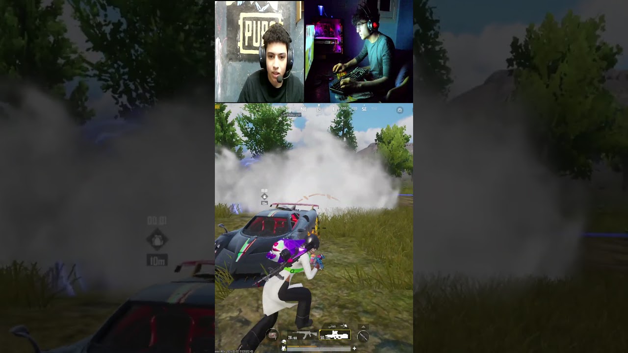 Zero faces the strongest squad #youssefelpop #zero #ببجي