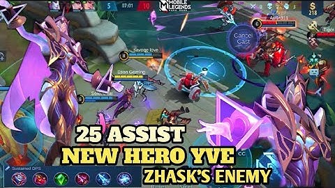 New Hero Yve Astrowarden Gameplay-Zhask