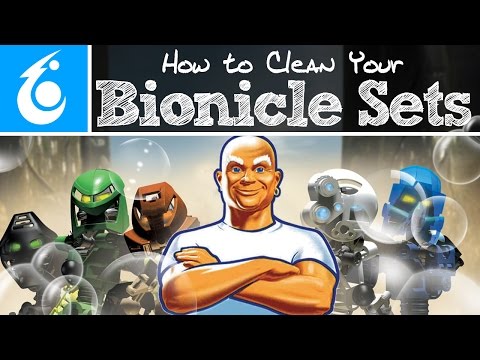 How To Clean BIONICLE Sets