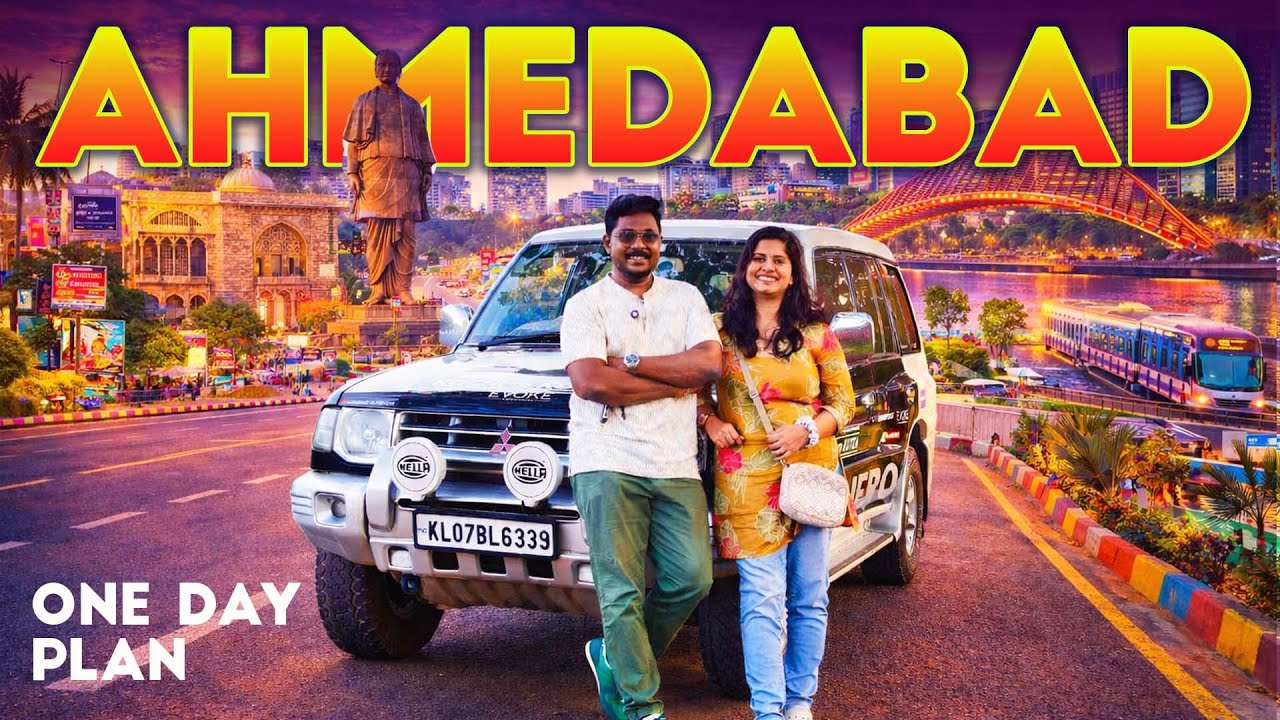 Ahmedabad one day trip plan! Sabarmati Ashram & Street Food | ഒരു ദിവസം അഹമ്മദാബാദിൽ | Roadtrip