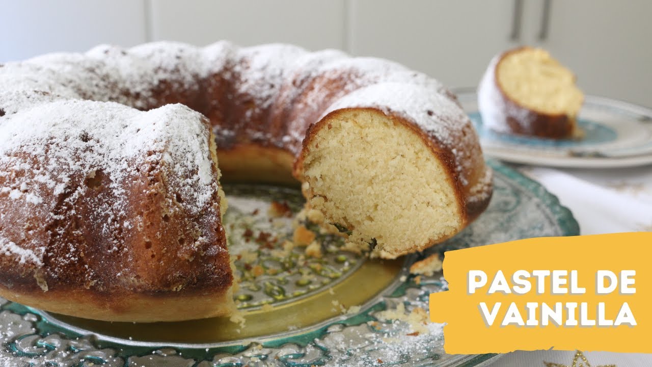 Pastel (keke) de vainilla básico