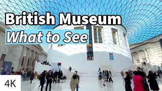 A Tour Of The British Museum London Uk 4K